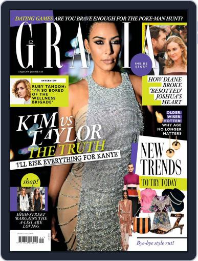 Grazia July 26th, 2016 Digital Back Issue Cover