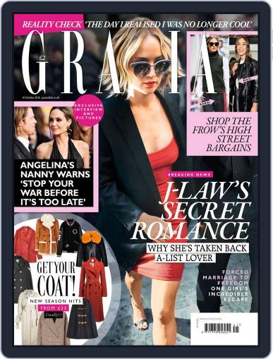 Grazia October 10th, 2016 Digital Back Issue Cover
