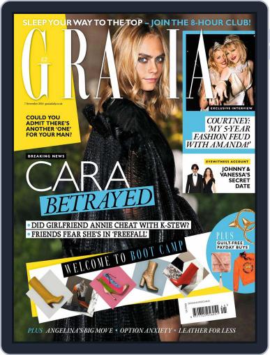 Grazia November 7th, 2016 Digital Back Issue Cover