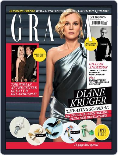 Grazia March 13th, 2017 Digital Back Issue Cover