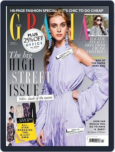 Grazia March 28th, 2017 Digital Back Issue Cover