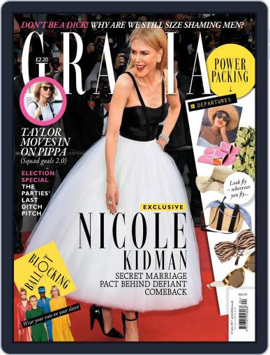 Grazia June 12th, 2017 Digital Back Issue Cover