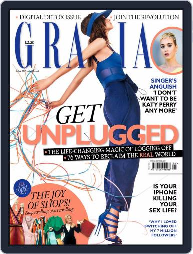 Grazia June 26th, 2017 Digital Back Issue Cover