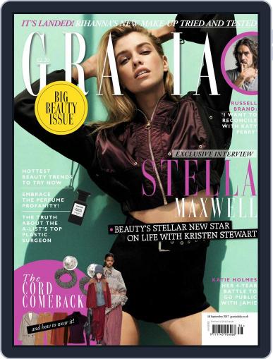 Grazia September 18th, 2017 Digital Back Issue Cover