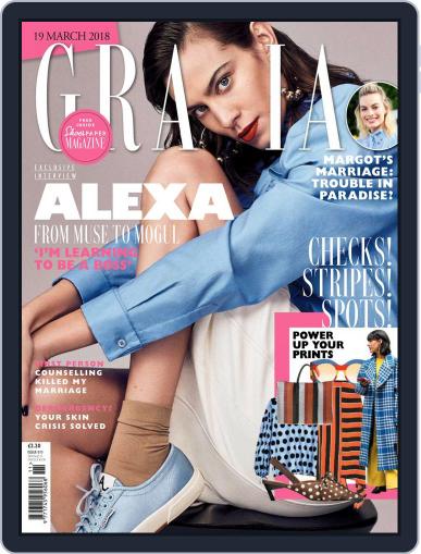Grazia March 19th, 2018 Digital Back Issue Cover