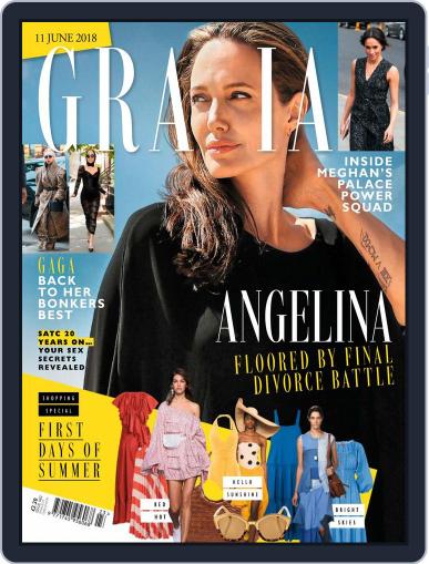 Grazia June 11th, 2018 Digital Back Issue Cover