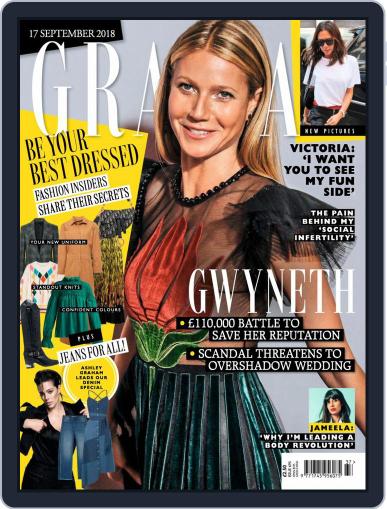 Grazia September 17th, 2018 Digital Back Issue Cover