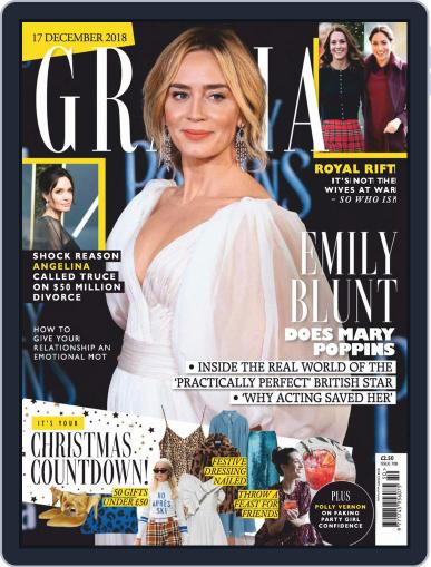 Grazia December 17th, 2018 Digital Back Issue Cover
