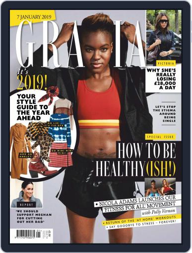 Grazia January 7th, 2019 Digital Back Issue Cover