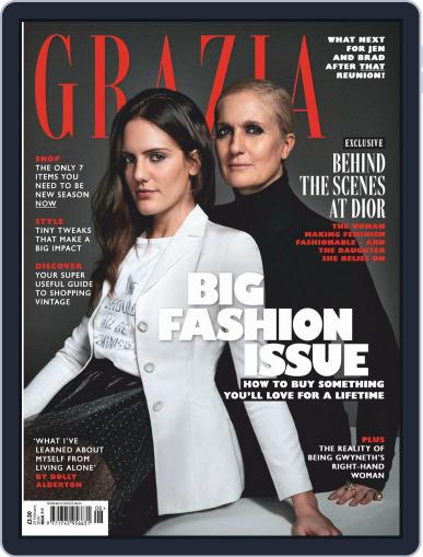 Grazia February 25th, 2019 Digital Back Issue Cover
