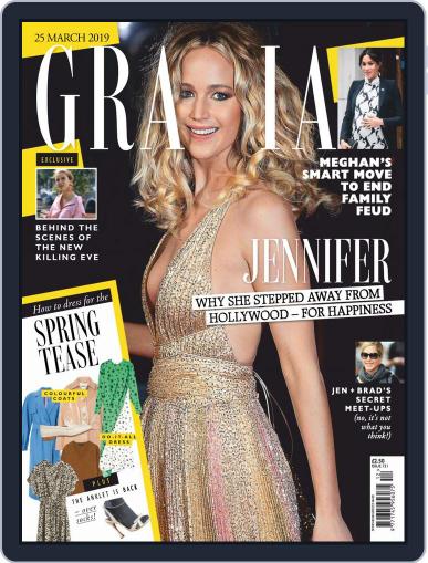 Grazia March 25th, 2019 Digital Back Issue Cover