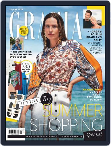 Grazia June 24th, 2019 Digital Back Issue Cover