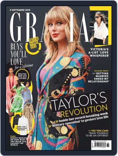 Grazia September 9th, 2019 Digital Back Issue Cover
