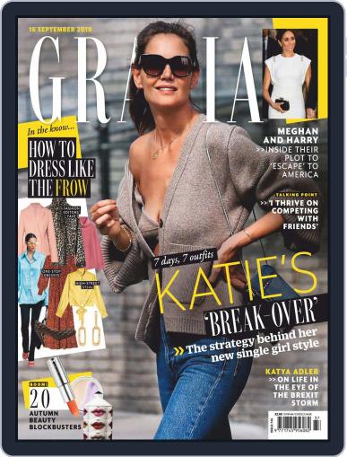 Grazia September 16th, 2019 Digital Back Issue Cover
