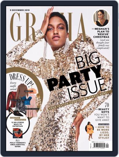 Grazia December 9th, 2019 Digital Back Issue Cover