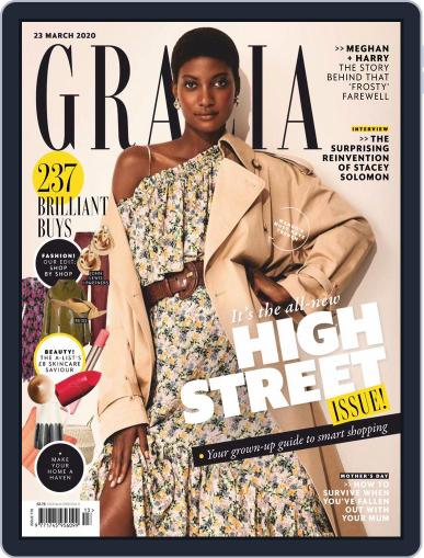 Grazia March 23rd, 2020 Digital Back Issue Cover