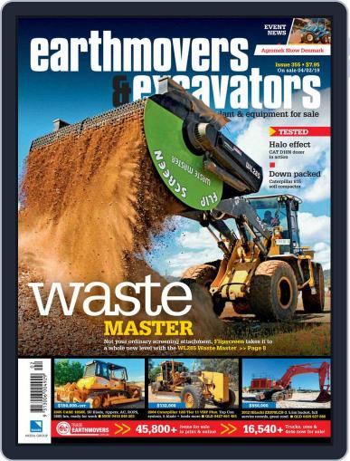 Earthmovers & Excavators March 1st, 2019 Digital Back Issue Cover
