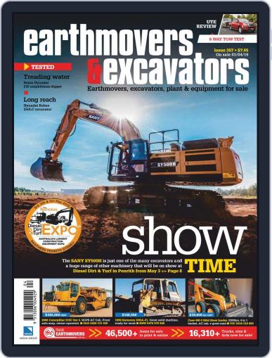 Earthmovers & Excavators May 1st, 2019 Digital Back Issue Cover