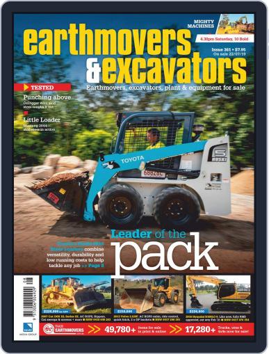 Earthmovers & Excavators September 1st, 2019 Digital Back Issue Cover