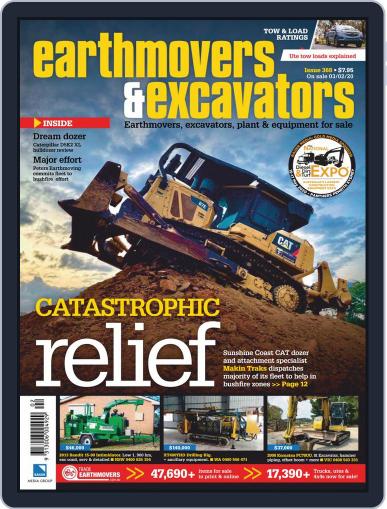 Earthmovers & Excavators February 1st, 2020 Digital Back Issue Cover