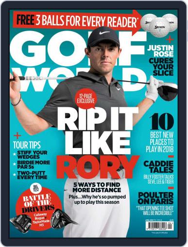 Golf World United Kingdom April 1st, 2018 Digital Back Issue Cover