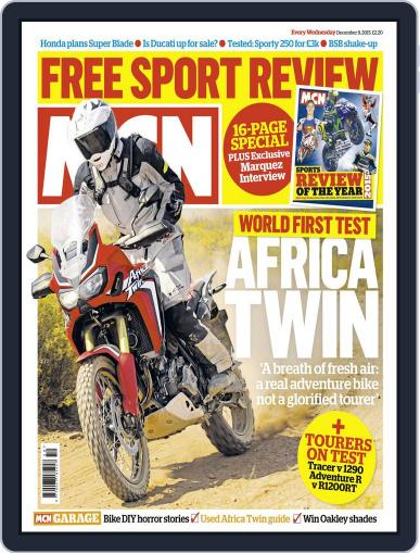 MCN December 8th, 2015 Digital Back Issue Cover