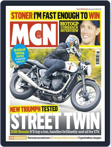 MCN December 15th, 2015 Digital Back Issue Cover