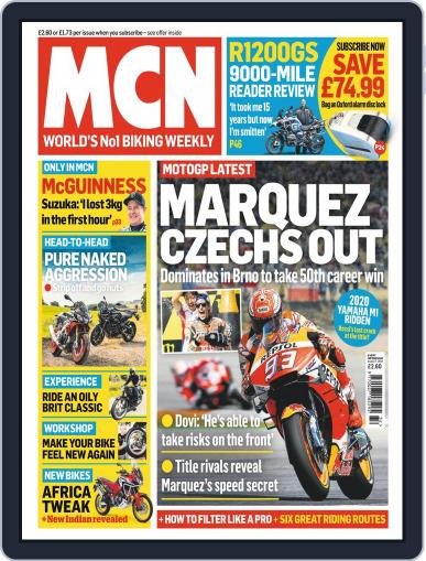 MCN August 7th, 2019 Digital Back Issue Cover
