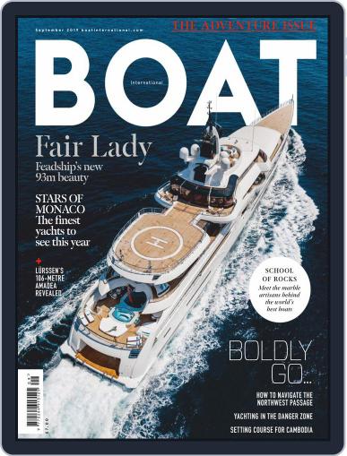 Boat International September 1st, 2019 Digital Back Issue Cover