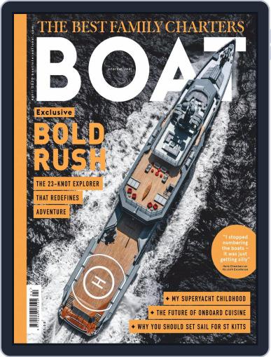 Boat International April 1st, 2020 Digital Back Issue Cover