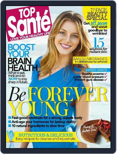 Top Sante September 1st, 2015 Digital Back Issue Cover