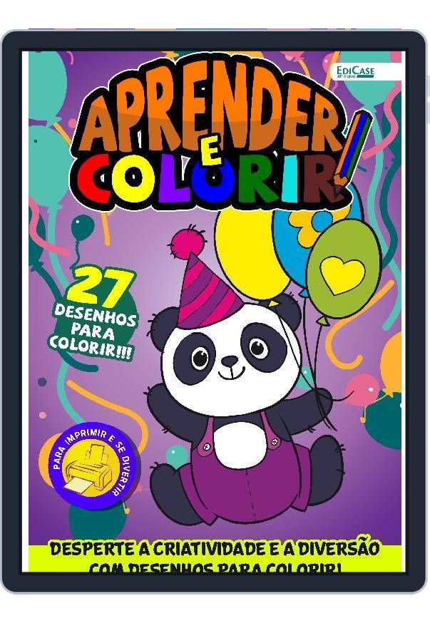 Aprender e Colorir September 15th, 2024 Digital Back Issue Cover