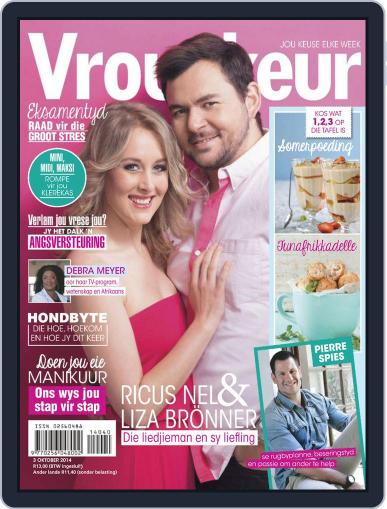 Vrouekeur September 28th, 2014 Digital Back Issue Cover