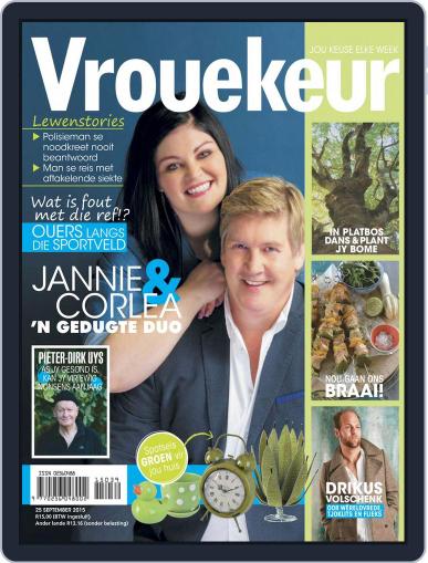 Vrouekeur September 25th, 2015 Digital Back Issue Cover