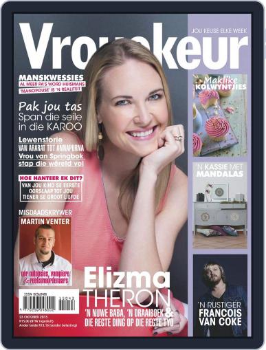 Vrouekeur October 23rd, 2015 Digital Back Issue Cover