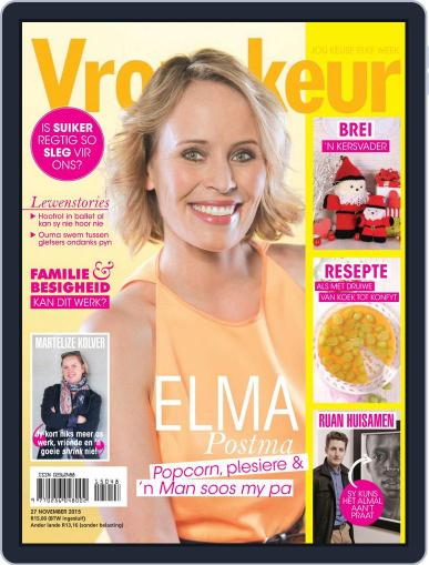 Vrouekeur November 27th, 2015 Digital Back Issue Cover