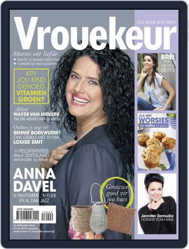 Vrouekeur February 22nd, 2016 Digital Back Issue Cover