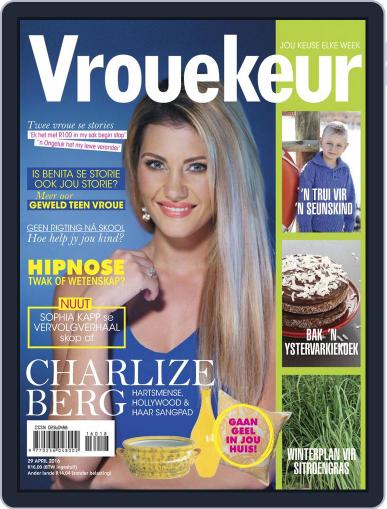 Vrouekeur April 25th, 2016 Digital Back Issue Cover
