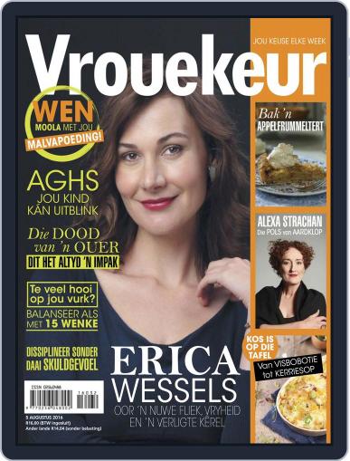 Vrouekeur August 1st, 2016 Digital Back Issue Cover