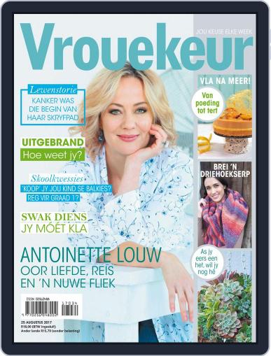 Vrouekeur August 25th, 2017 Digital Back Issue Cover