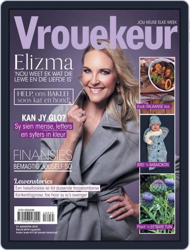 Vrouekeur August 27th, 2018 Digital Back Issue Cover
