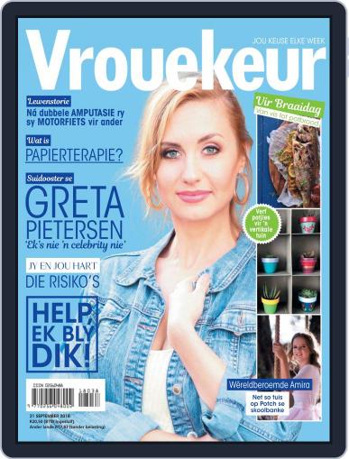 Vrouekeur September 21st, 2018 Digital Back Issue Cover