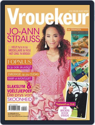 Vrouekeur February 22nd, 2019 Digital Back Issue Cover