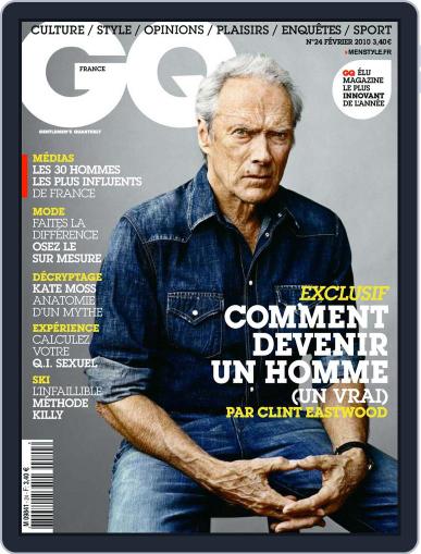 Gq France January 19th, 2010 Digital Back Issue Cover