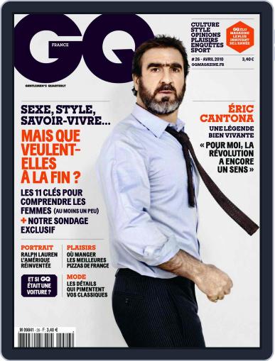 Gq France March 16th, 2010 Digital Back Issue Cover