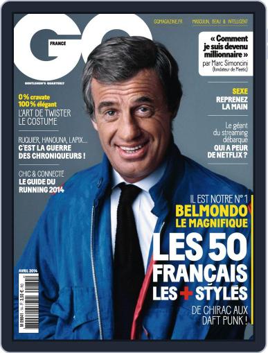Gq France March 18th, 2014 Digital Back Issue Cover