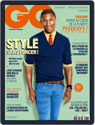 Gq France July 8th, 2014 Digital Back Issue Cover