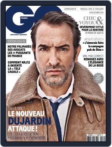 Gq France September 16th, 2014 Digital Back Issue Cover