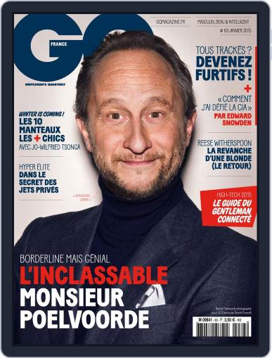 Gq France December 17th, 2014 Digital Back Issue Cover