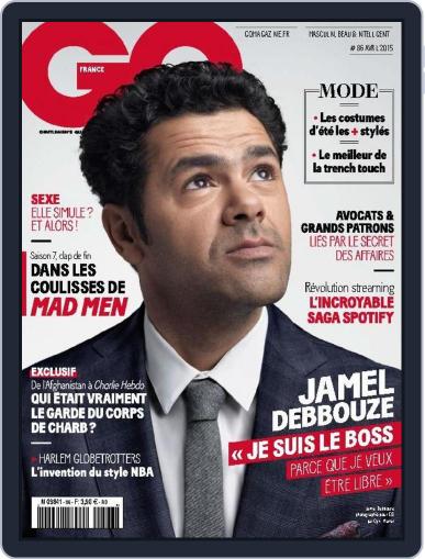 Gq France March 17th, 2015 Digital Back Issue Cover